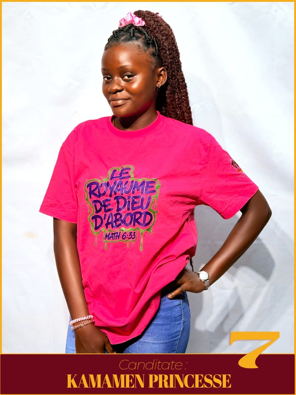 KAMAMEN PRINCESSE, candidate numéro 7